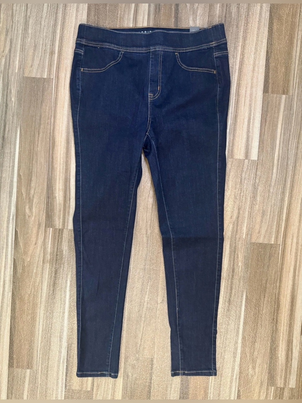 NEW Torrid Womens Jeans Size 1XT Lean Jean Super Soft Pull On Skinny Blue 36x33 - Picture 2 of 9